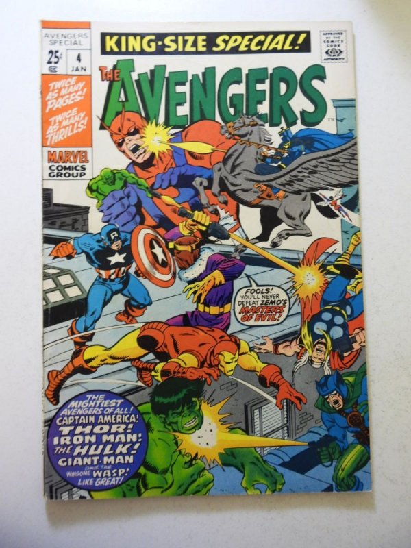 The Avengers Annual #4 (1971) VG+ Condition