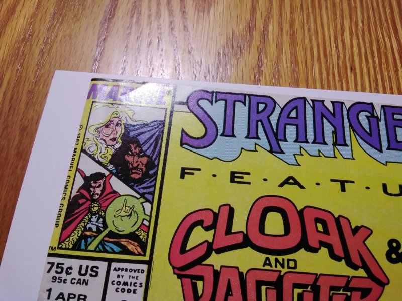 Strange Tales #1 (1987) Newsstand Edition Doctor Strange Cloak & Dagger