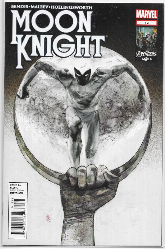 Moon Knight (vol. 4, 2011) # 12 VF/NM Bendis/Maleev, Count Nefaria