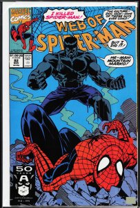 Web of Spider-Man #82 Direct Edition (1991) Spider-Man