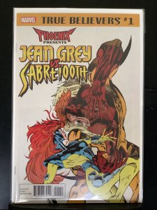 True Believers: Phoenix Presents: Jean Grey vs. Sabretooth (2018)