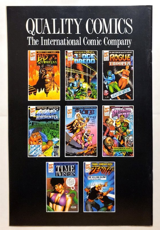 Time Twisters #19 (1990, Fleetway Quality) 8.0 VF