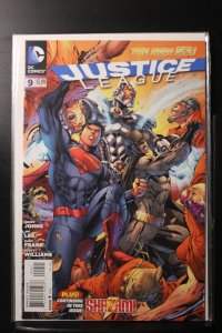 Justice League #9 Direct Edition (2012)