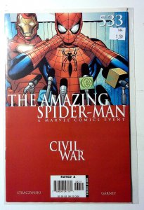 The Amazing Spider-Man #533 (2006) Marvel Comics Iron Man 1st Print Comic Book