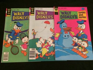 WALT DISNEY'S COMICS AND STORIES #438, 441, 443