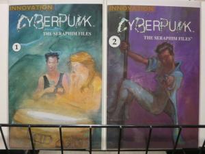 CYBERPUNK SERAPHIM FILES (1990 IV) 1-2  complete sequel