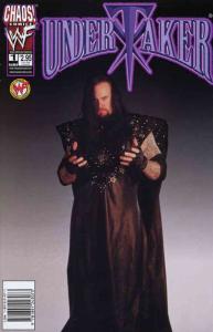Undertaker #1SC FN ; Chaos | WWF Photo Cover