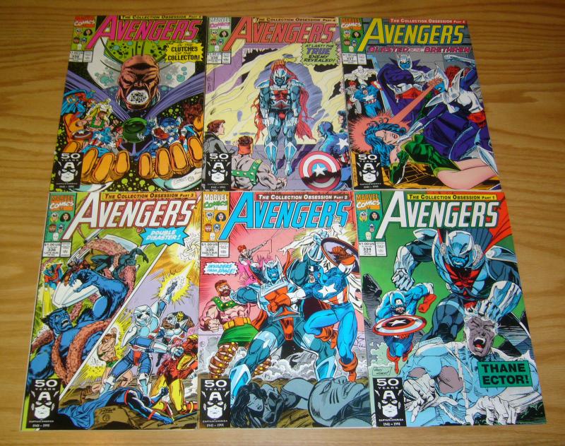 Avengers: the Collection Obsession #1-6 VF/NM complete story - vs the collector