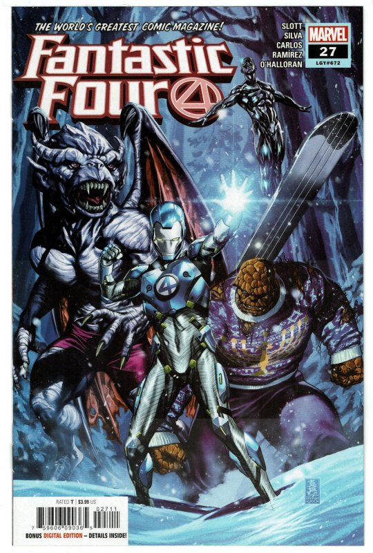 Fantastic Four #27  (Feb 2021, Marvel)  9.4 NM