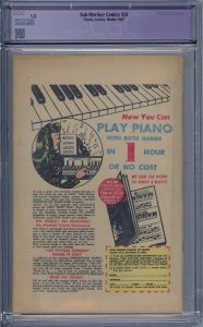 SUB-MARINER COMICS #24 CGC 1.5 3RD NAMORA TIMELY COMICS