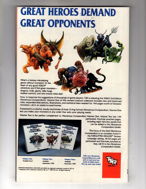 The Mighty Thor Annual #14 (1989) QUASAR! THING! DR STRANGE! / ID#HCA