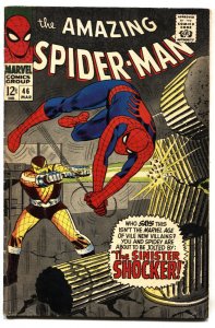 AMAZING SPIDER-MAN #46 -- First SHOCKER -- Comic Book -- 1967 -- VG/FN