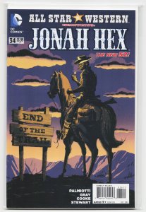 All-Star Western #34 (2014) Jonah Hex