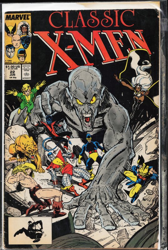 Classic X-Men #22 (1988) X-Men