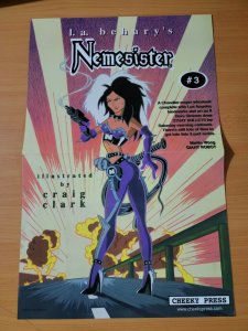 17 x 11 Nemesister #3 Cheeky Press Promo Poster NO PIN HOLES NEW