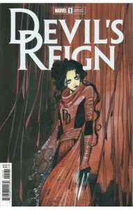 DEVIL'S REIGN #1 (PEACH MOMOKO VARIANT)(2021) COMIC BOOK ~ Marvel Comics