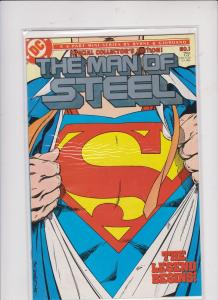  SUPERMAN THE MAN OF STEEL LOT OT 7  V1 #1 THRU 6 + COLLECTORS EDITION 1986