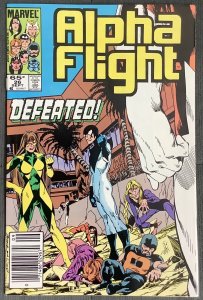 Alpha Flight #26 Newsstand Edition (1985, Marvel) NM