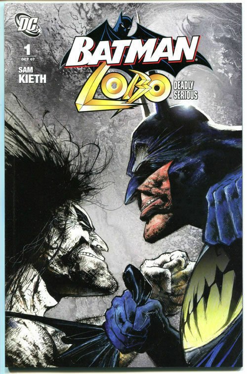 BATMAN LOBO #1 2 Deadly Serious, NM+, Sam Kieth, 2007, more in store