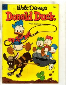 Donald Duck # 30 FN Dell Comic Book Walt Disney Nephews Huey Dewey Mickey JK1