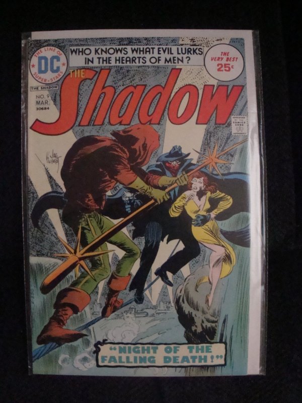 The Shadow #9 Denny O'Neil Story Frank Robbins Art Joe Kubert Cover