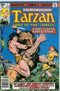 Tarzan #1 Marvel Comics 1977 VF
