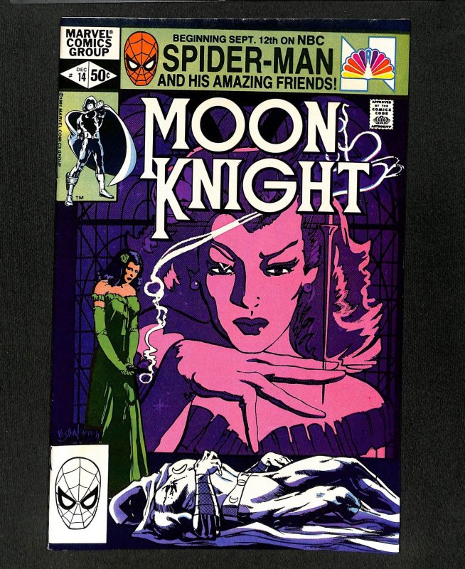 Moon Knight (1980) #14 1st Stained Glass Scarlet!