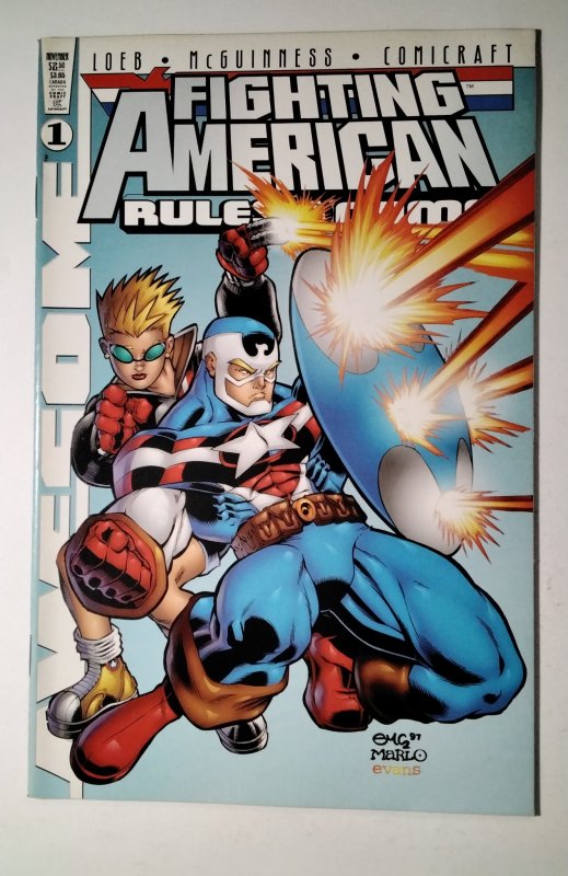 Fighting American: Rules of the Game #1 (1997) Awesome Comic Book J756