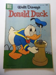 Donald Duck #59 (1958) VG+ Condition centerfold detached at on staple
