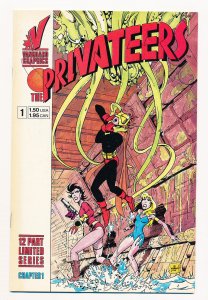 Privateers (1987) #1-2 NM Complete series