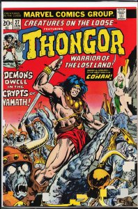 Creatures on the Loose #27 (1974) Thongor