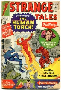 Strange Tales #118 1964-human Torch- Dr Strange- Ditko reading copy