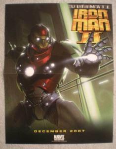 ULTIMATE IRON MAN II Promo Poster, 10x13, 2007 Unused, more Promos in store