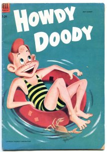 Howdy Doody #23 1953-Dell comics- Crab cover VG