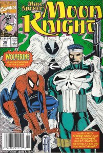 Marc Spector: Moon Knight #19 (Newsstand) FN ; Marvel | Spider-Man Rob Liefeld