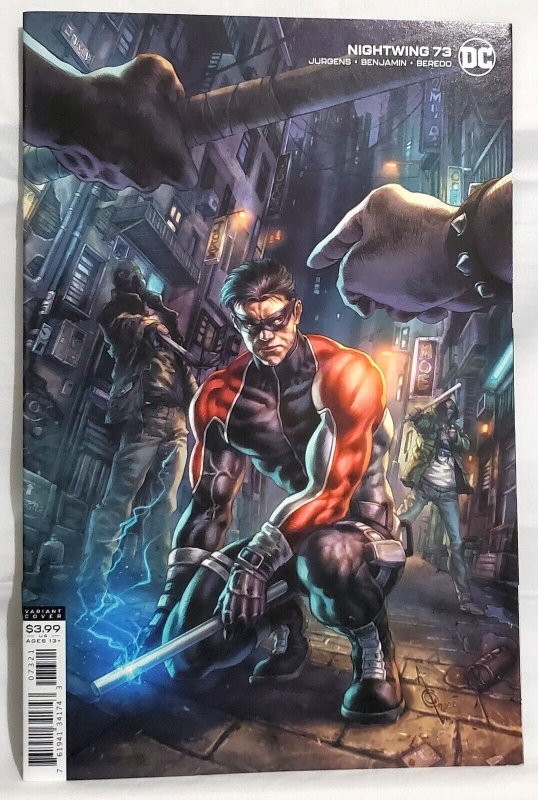 NIGHTWING #73 - 77 Alan Quah Minimal Trade Variant Covers (DC 2020) 