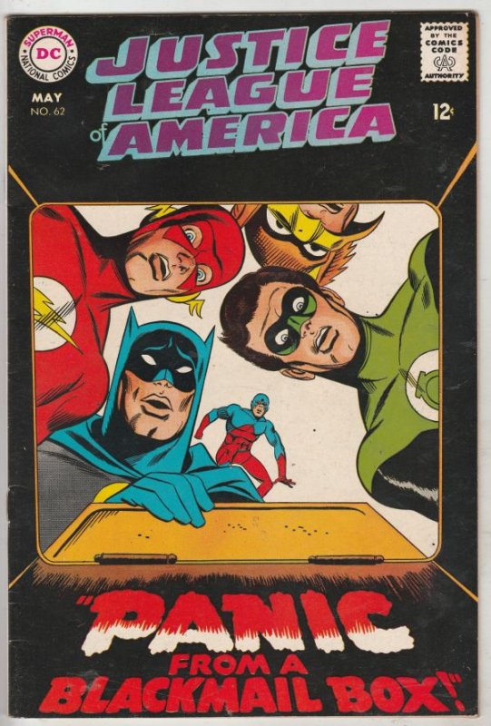 Justice League of America #62 (May-68) NM- High-Grade Justice League of Ameri...