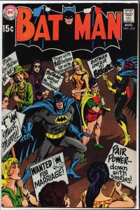 Batman #214 (1969) Batman