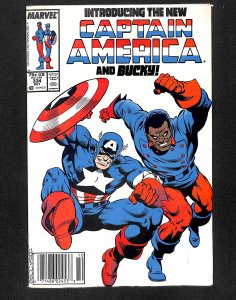 Captain America #334 VF 8.0 Newsstand Variant