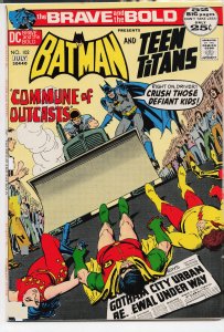 The Brave and the Bold #102 (1972) Teen Titans