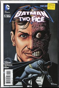 Batman and Robin #25 Brian Bolland Cover (2014) Two-Face