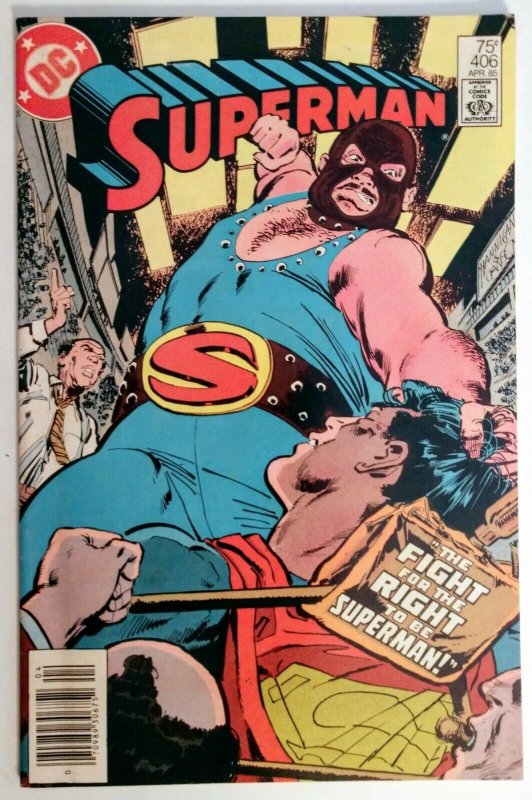 Superman #406 MARK JEWELERS VARIANT