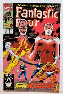 Fantastic Four #351 (April 1991, Marvel) VF+  