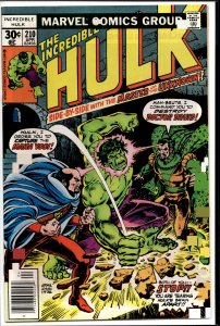 The Incredible Hulk #210 (1977) Hulk