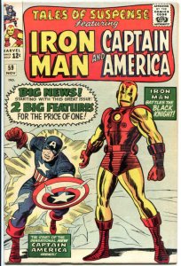 TALES of SUSPENSE #59, VF, Captain America, Iron Man, 1959, more TOS in store