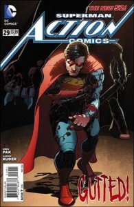 Action Comics (2011) 29-A Aaron Kuder Cover VF/NM