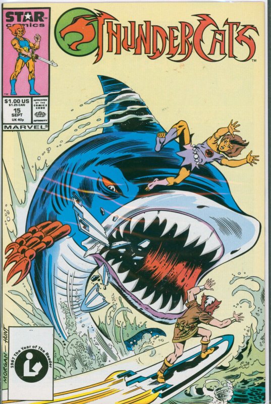 Thundercats #15 Marvel Comics 1987 VF