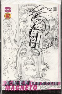 X-Men Movie Prequel: Magneto Dynamic Forces Sketch Cover (2000) Magneto