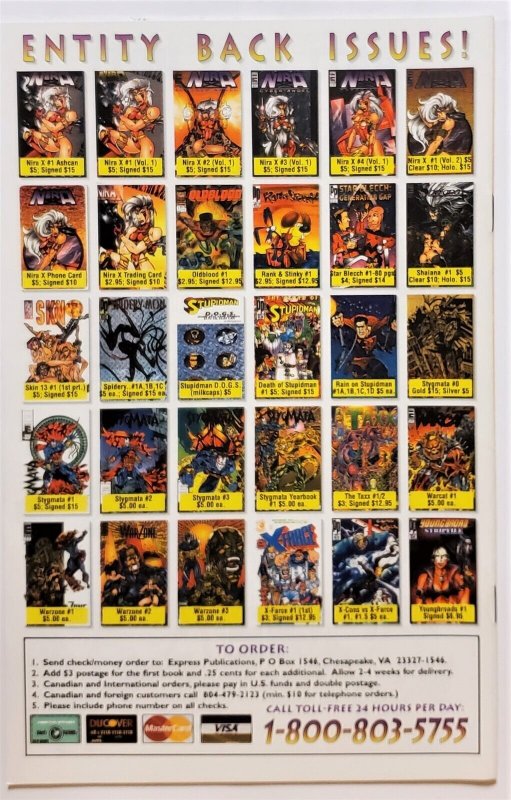 Fem 5 #1C (1996, Entity) NM  