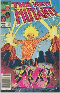 New Mutants #12 (1983) - 6.5 FN+ *Sunstroke* Newsstand 